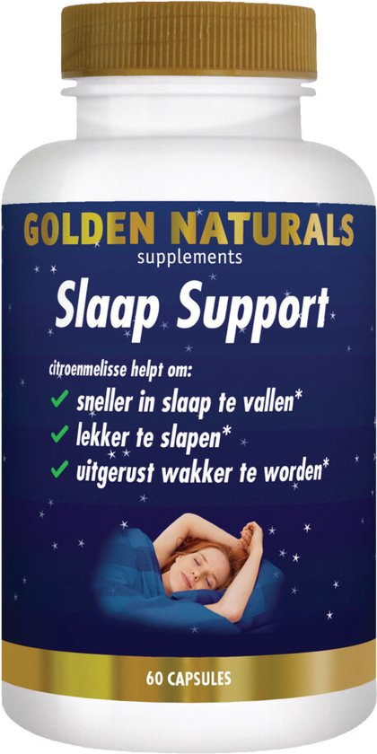 Golden Naturals Slaap Support (60 veganistische capsules)