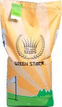 Ten Have Seeds Green Star Sportvelden 8 – geschikt voor nieuwe inzaai – komt snel op – bestand tegen kort maaien – hoge betredingstolerantie – wintervast – bestaat uit 2 soorten gras – grasgidsmengel voor sportvelden