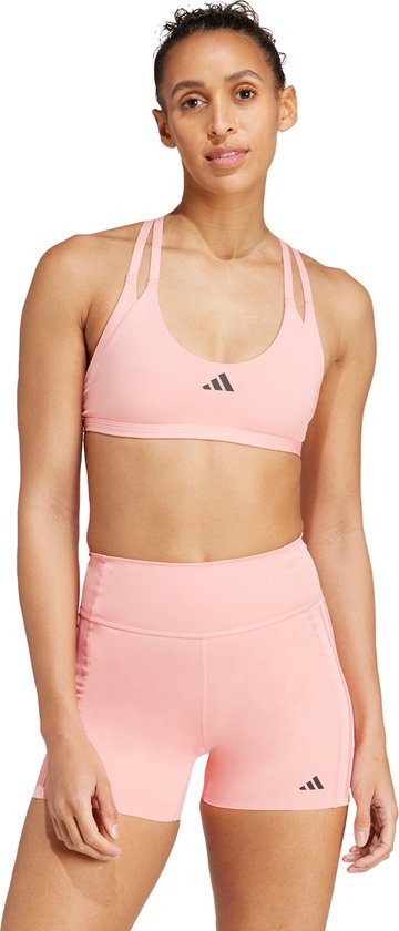 adidas Performance Aeroimpact Luxe Training Light-Support Beha - Dames - Roze- S A-B