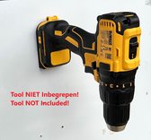 Houder Combo voor DeWalt XR 18V & 54V Flex Volt - Batterij houder - Tool houder - DCB112 Oplader houder - Wandbevestiging - Wall Mount