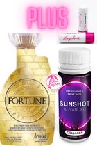 Devoted Creations Fortune 400 ml plus Sunshot en Lippenbalsem