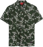 Superdry Beach Shirt Met Korte Mouwen Groen XL Man