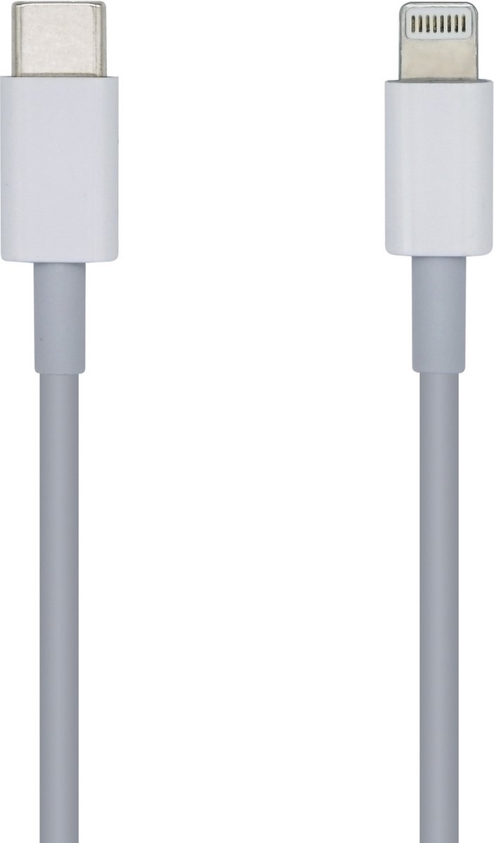 Kabel USB-C naar Lightning Aisens PD 2A Wit 1 m