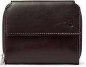 DR Amsterdam Canyon Ladies Zipper Wallet Marron