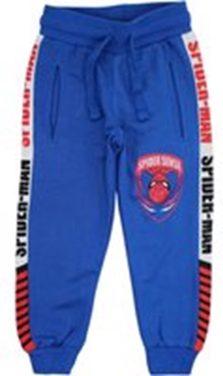 Spiderman joggingbroek - Marvel - trainingsbroek - blauw - 98 cm - 3 jaar