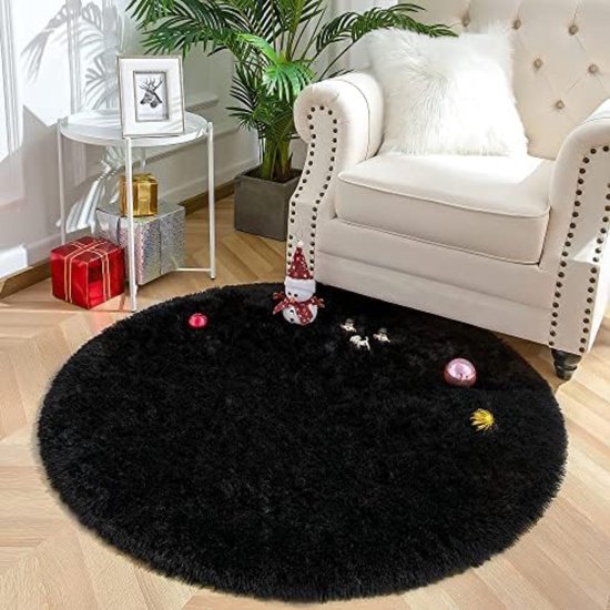 Vloerkleden voor de woonkamer, pluizig ruig superzacht tapijt, geschikt