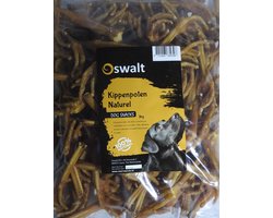 Oswalt Kippenpoten - Naturel - Hondensnack - 1KG
