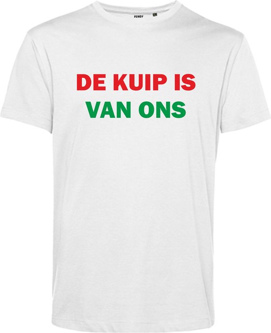 T-shirt kind De Kuip Is Van Ons | NEC Supporter | Nijmegen | Bekerfinale | Wit | maat 92