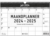 MGPcards - Maandplanner 2024-2025 - 18 maanden - Kalender - Wire O - 27 x 24,5 cm