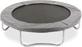 Gratyfied - Mini trampoline volwassenen - Kleine trampoline - 305 x 305 x 70 cm; 29,5 kilogram - Grijs - 305 cm