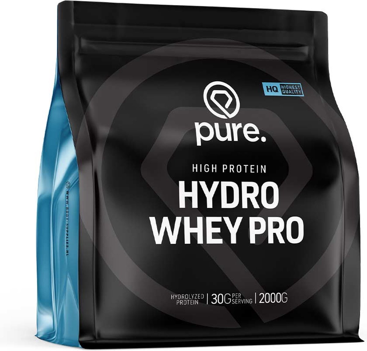 Goedkoopste Pure. Hydro Whey Pro - Vanille - 2000gr - gehydroliseerde eiwitten - eiwitpoeder - protein - BCAA