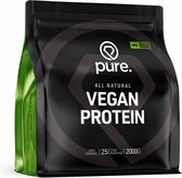 PURE Vegan Protein - 2000gr - eiwitten - plantaardige eiwitshake - low carb dieet