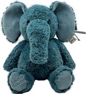 Label Label Elephant Elly Blauw 26 cm Knuffel LLPL-03895