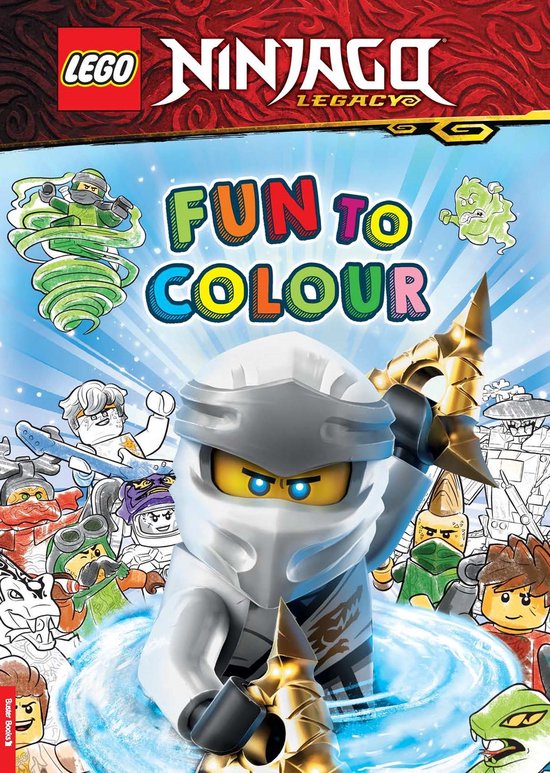 LEGO® Fun to Colour- LEGO® NINJAGO®: Fun to Colour - cover