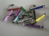 Afecto stylus - 10 mini stylus in 10 kleuren in handig opbergzakje