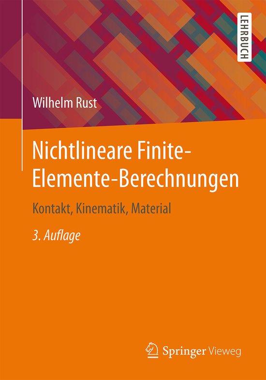 Nichtlineare Finite-Elemente-Berechnungen - cover
