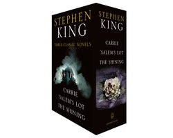 Stephen King Three Classic Novels Box Set Carrie, 'salem's Lot, the Shining Image