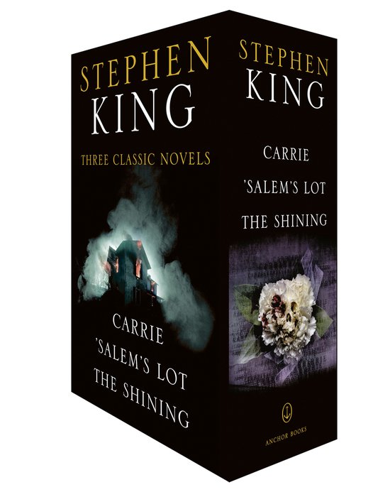 Stephen King Three Classic Novels Box Set Carrie, 'salem's Lot, the Shining