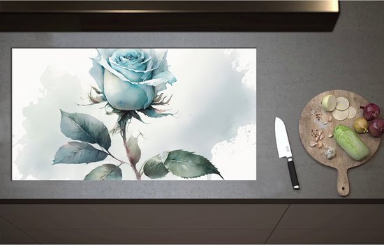 Gerbera - Rozen - 70x52 cm - Inductie beschermer