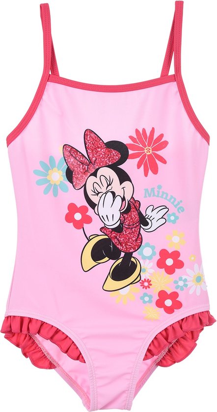 Minnie Mouse - badpak Disney Minnie Mouse - roze - maat 98