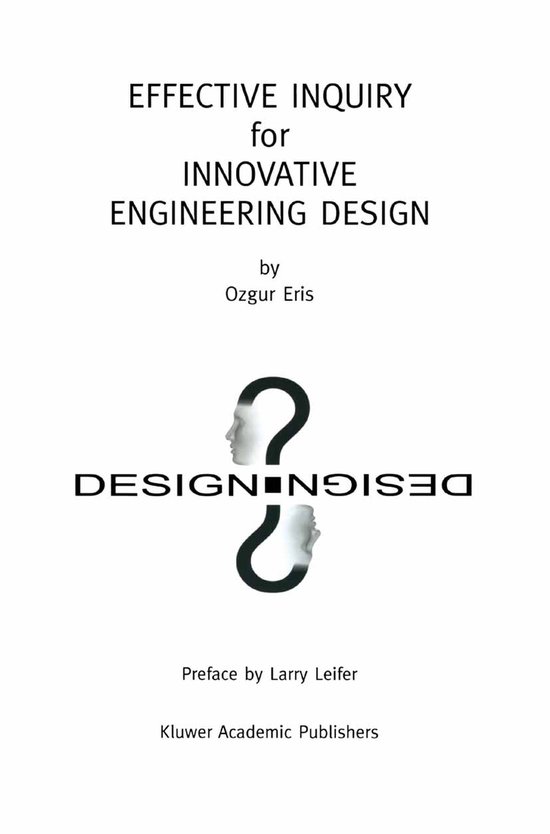 Effective Inquiry for Innovative Engineering Design - cover