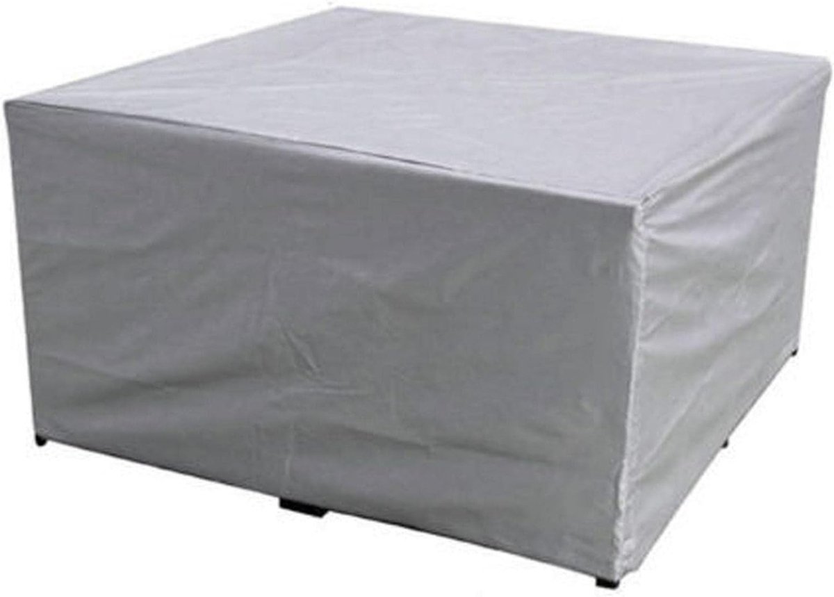 Tuinmeubelhoes waterdichte beschermhoes van polyester zeildoek met koordsluiting beschermhoes voor beschermende opbergtas (afmetingen: 115 x 115 x 70 cm)