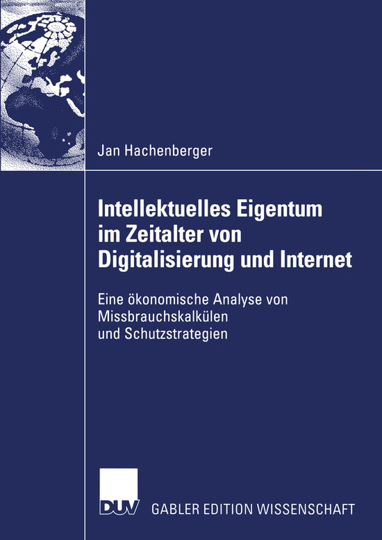 Intellektuelles Eigentum im Zeitalter von Digitalisierung un ... - cover