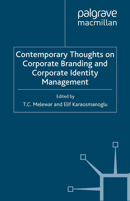 Contemporary Thoughts on Corporate Branding and Corporate Id ... - cover
