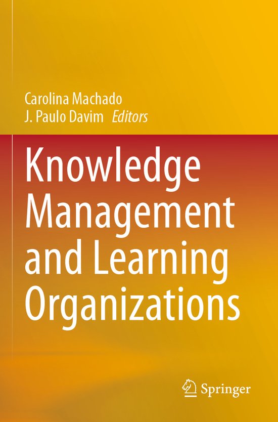 Knowledge Management and Learning Organizations - cover