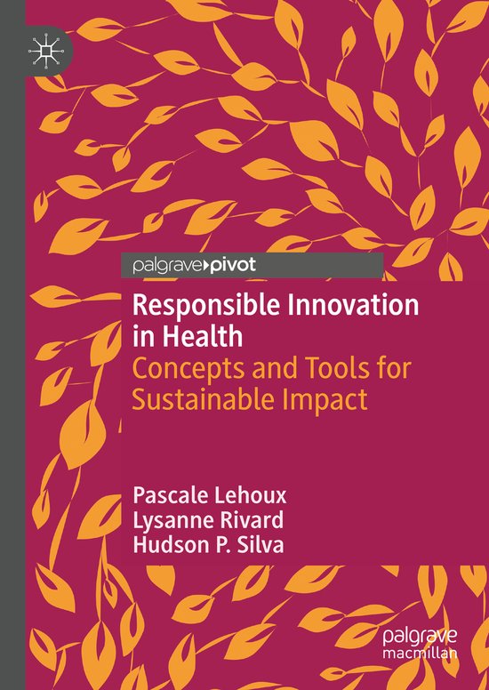 Responsible Innovation in Health - cover