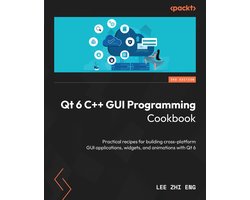 Omslag van Qt 6 C++ GUI Programming Cookbook