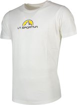 T-shirt La Sportiva Footstep Manche Wit XL Homme