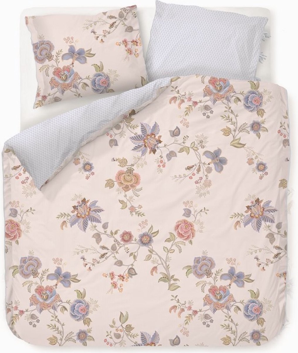 Pip Studio Cece Fiore dekbedovertrek - Lits-Jumeaux - 240x200/220 - Wit