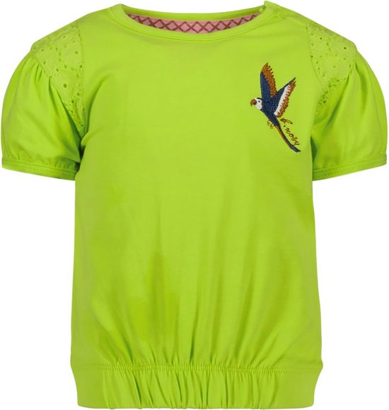 B. Nosy Y403-7472 Meisjes T-shirt - Toxic green - Maat 80