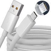 Câble de données Eisenz de 2 mètres - Câble USB long - Câble de charge Micro USB - Câble de données rapide - Câble Micro USB universel.