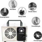 Générateur d'ozone Primegoody - Purificateur d'air 220V 60G - Désinfection du filtre à air - gris