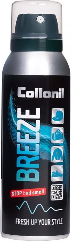 Collonil Breeze | verwijdert nare geurtjes uit kleding, jassen, petten, sportattributen en tassen | 125 ml
