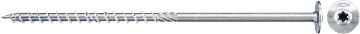 Fischer 696778, Schroef, Hout, Algemeen gebruik, Pozidriv, TX40, ETA-11/0027
