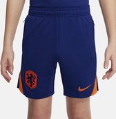 Nike Nederland 24/25 Strike Dri-FIT Knit Voetbalshort Kids Deep Royal Blue Maat 128/140