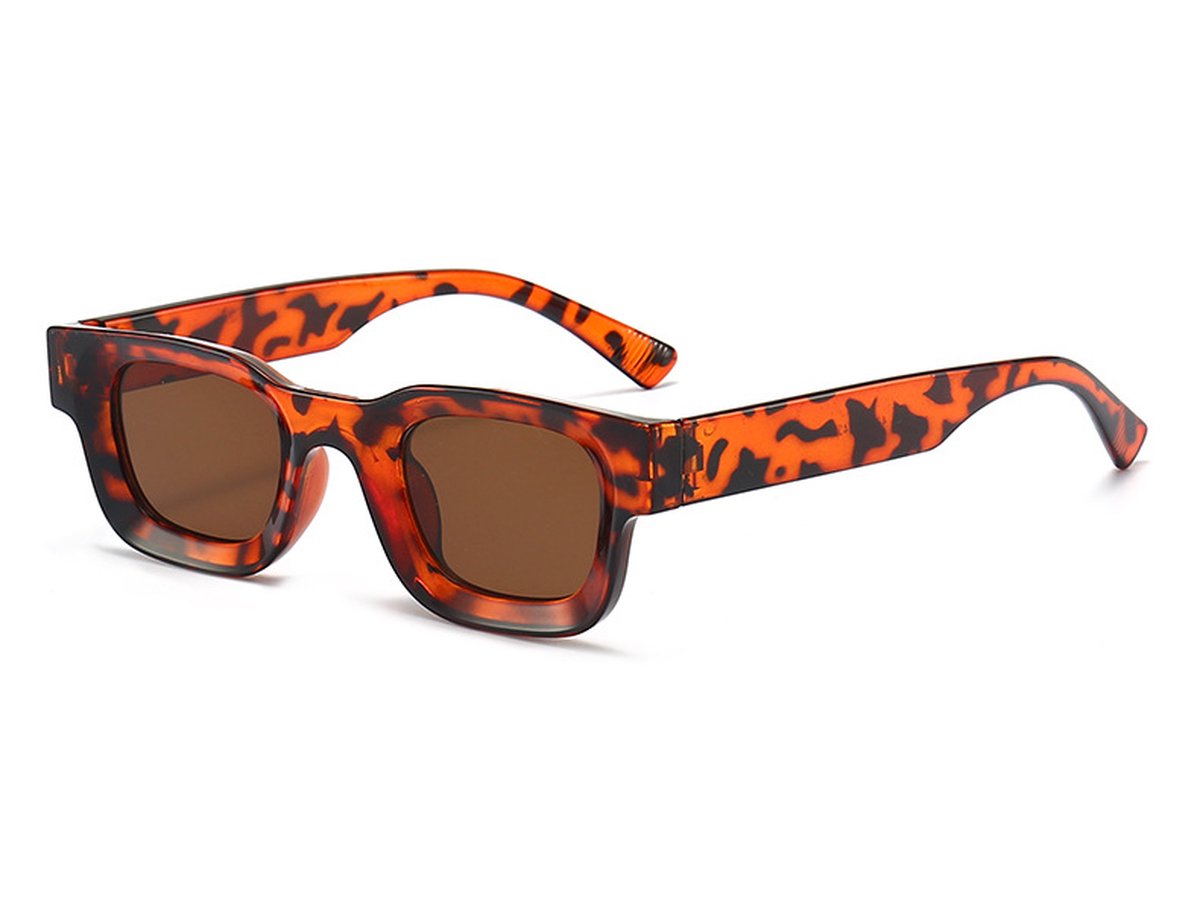 Festival Zonnebril - Leopard - 2024 - Festival bril - Techno - Rave glasses