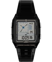Timex Lca TW2W45000 Horloge - Kunststof - Grijs - Ø 35 mm