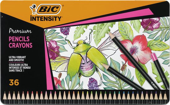 Intensity Viltstiften 24-pack - BIC - Voor Crea