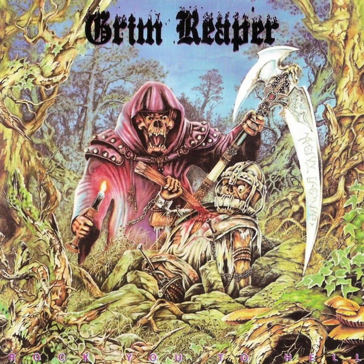 Grim Reaper - Rock You To Hell (LP) (Coloured Vinyl) (Limited Edition)