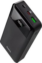 Hoco - J102A - Snellader - PD20W+QC3.0 - Powerbank - Geschikt voor Samsung / iPhone / Huawei / Oppo / Redmi / Nokia / Xiaomi / LG / Motorola - Zwart