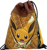 Pokémon Évoli - Sac de sport / sac de natation - 44 cm - avec poche zippée - Haute qualité