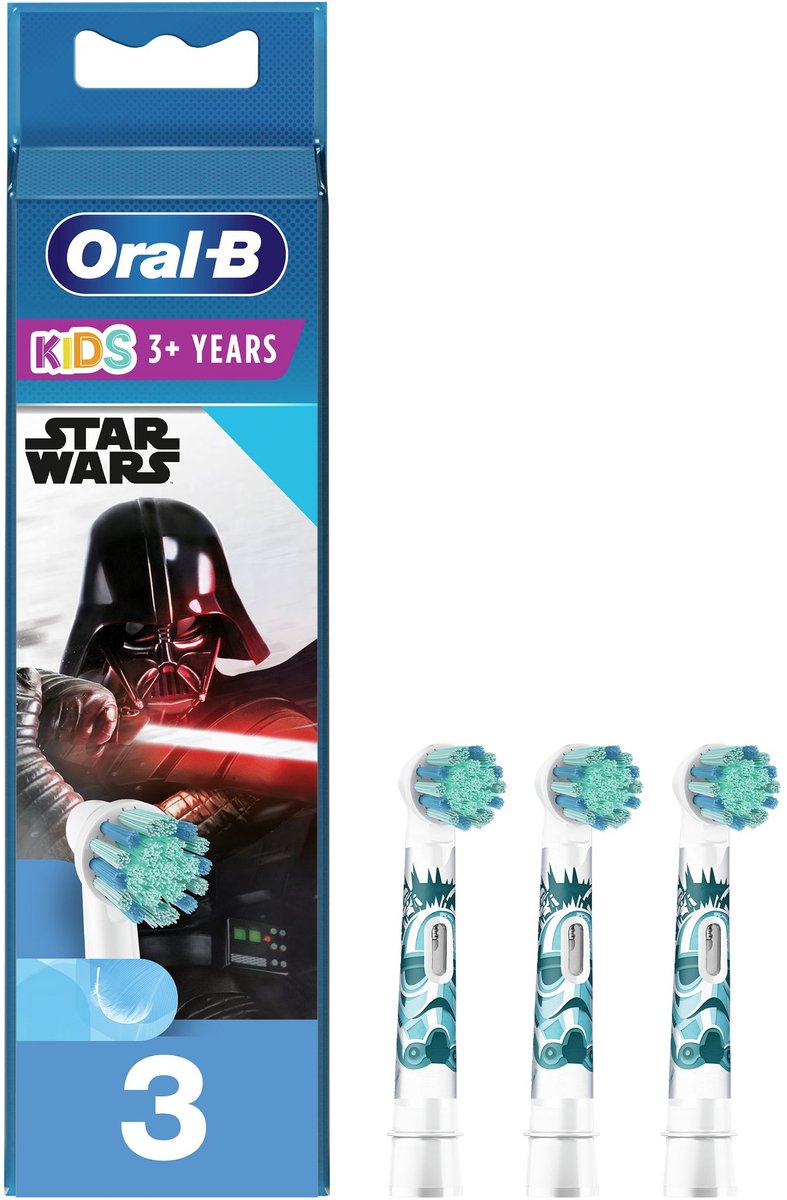 Oral-B Kids Opzetborstels Met Star Wars-figuren, 3 Stuks