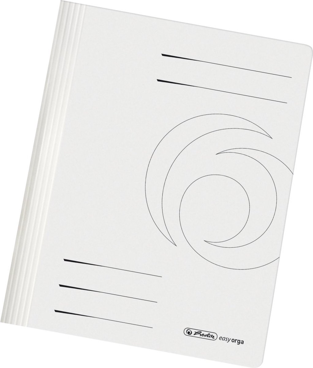 Herlitz 10902450 map Karton Wit A4