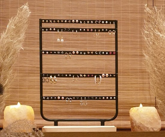 Janse® Luxe Sieradenrek met 100 gaatjes - Stevige sieraden organizer ...