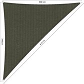 Shadow Comfort® Driehoek 90° schaduwdoek - UV Bestendig - Zonnedoek - 300 x 300 x 420 CM - Deep Grey