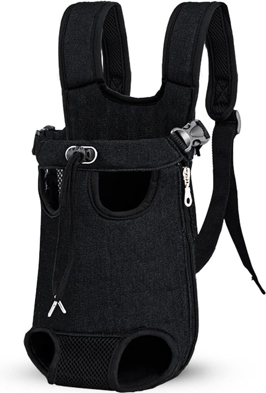 Sac à dos pour chien, sac banane pour chien, respirant, 4-7 kg